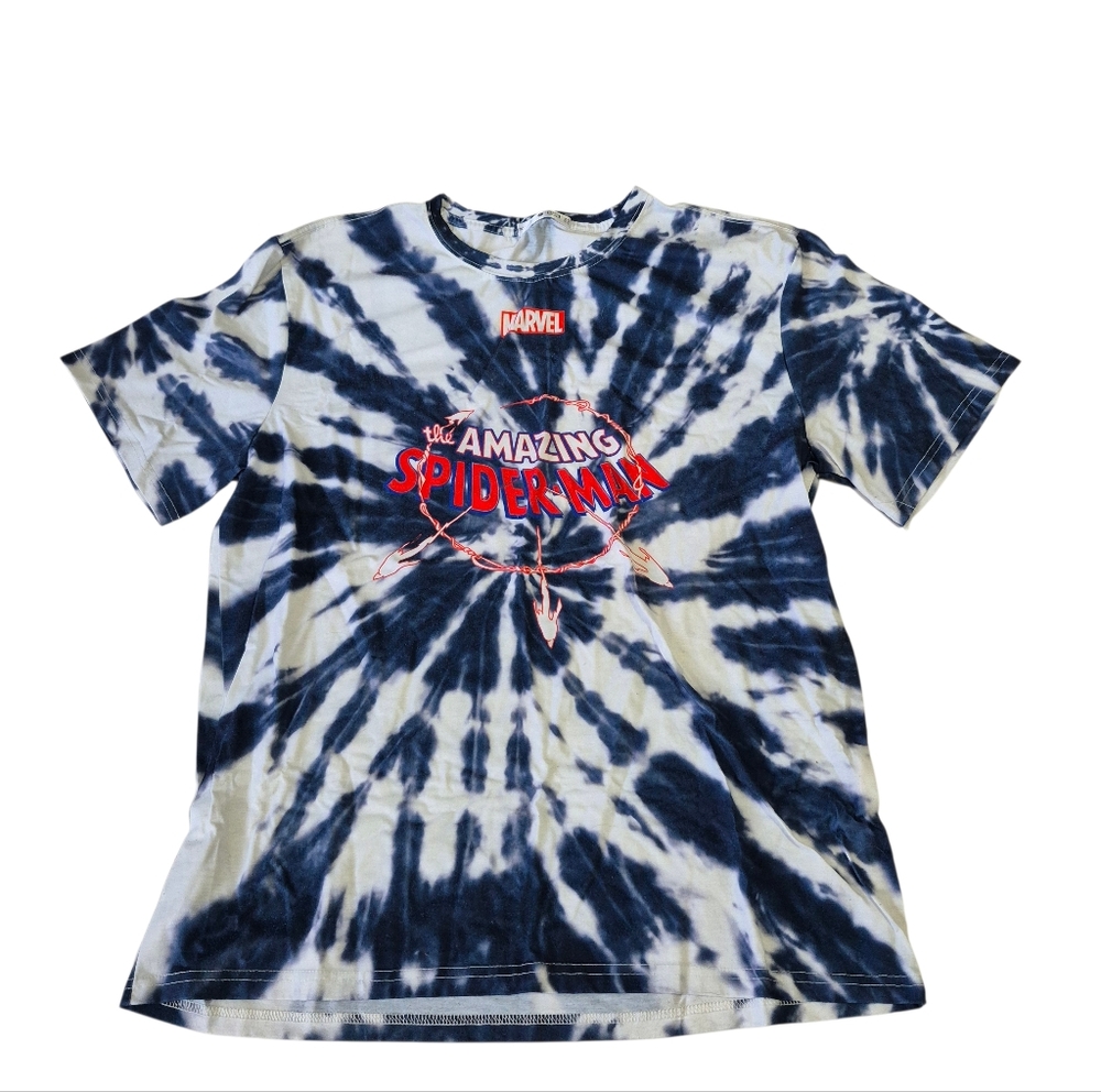 Marvel Amazing Spider-Man Tie Dye T-Shirt Large